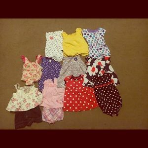 3-6/6 month baby girl lot